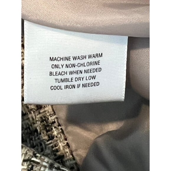 EUC Jaclyn Smith blazer career business layering piece button front closure Sz 8 - Picture 6 of 7